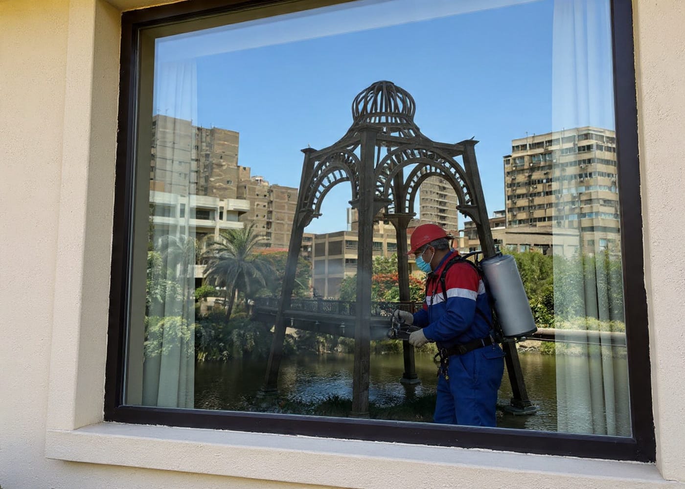 رش الحشرات في المنيل